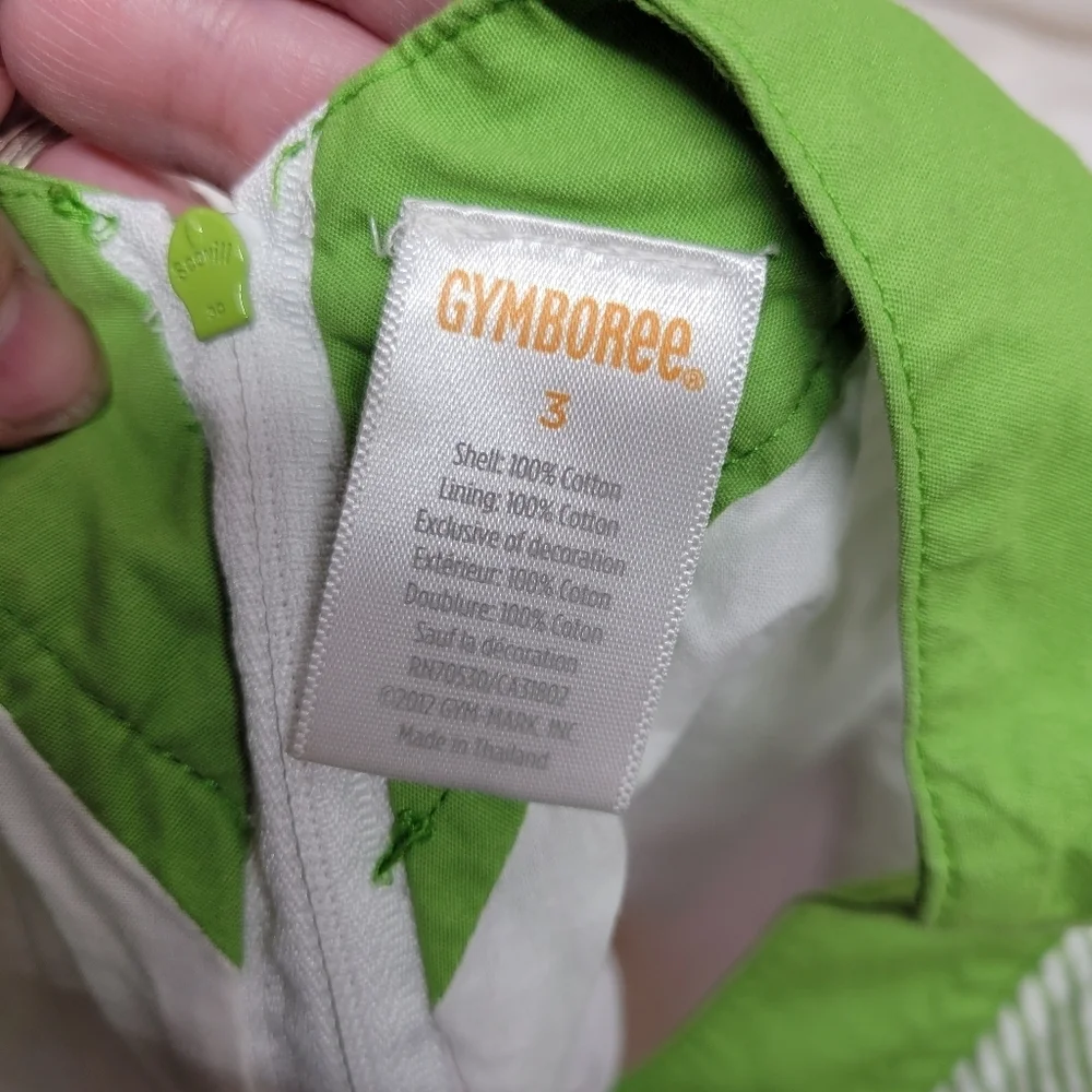 Gymboree Girls Shirt-Dress Top Size 3 Summer Spring Easter